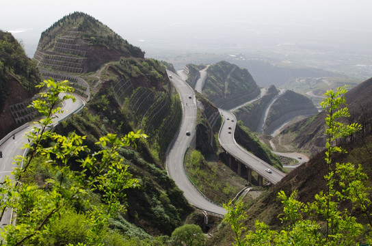 骊山 盘山公路