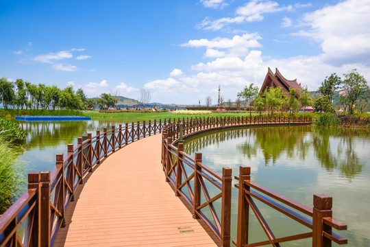 水上步道栏杆