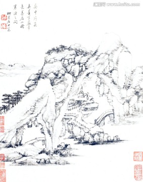 王宸 山水画