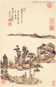 水墨风景国画