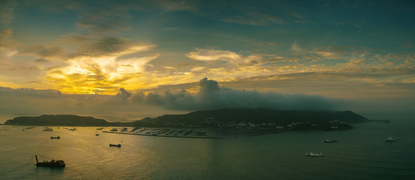 珠海桂山岛全景