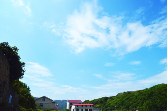 蓝天素材图片