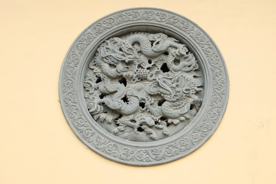 龙纹 墙壁