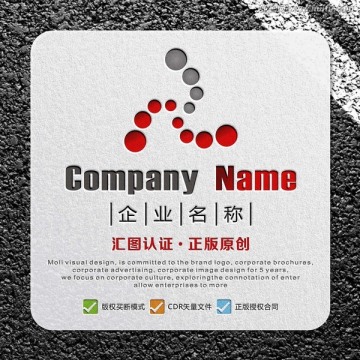 动感点阵LOGO设计