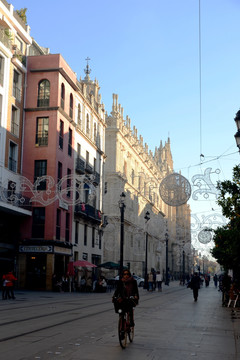 西班牙马德里街景