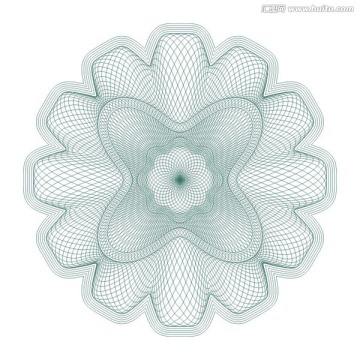 防伪团花甲