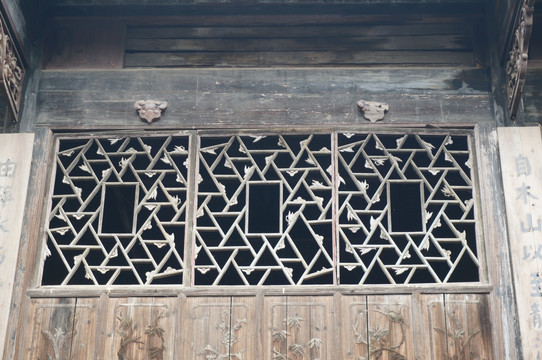 木雕窗