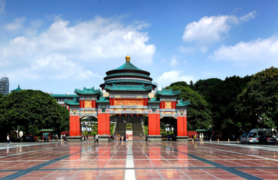 重庆市人民大礼堂（高清大图）