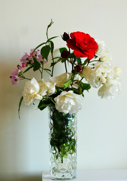 花朵与花瓶