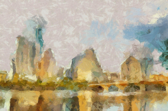抽象装饰画