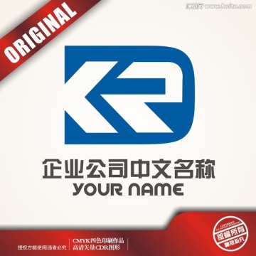 KRD字母logo