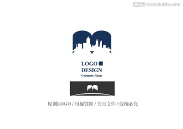 标志logo设计 知识城堡