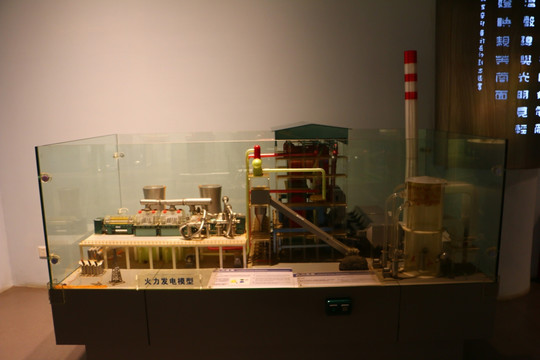 火力发电机模型