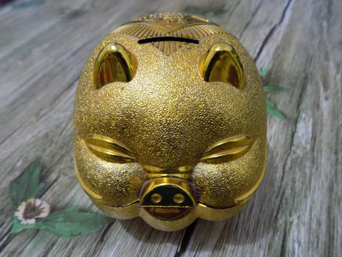 金猪存钱罐