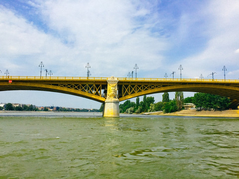 匈牙利港口码头路桥建筑