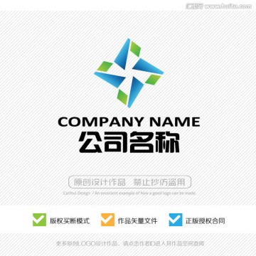 J字母 标志设计 LOGO设计