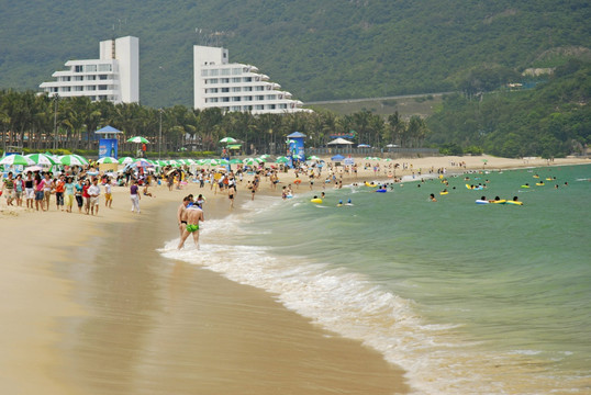 深圳小梅沙沙滩浴场 海景酒店