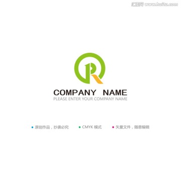 PR字母LOGO