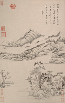 董其昌 仿古山水册