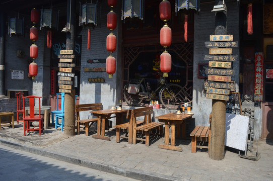 古代建筑商店