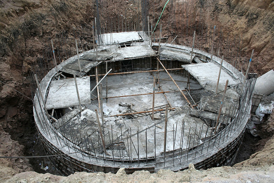 沼气池建设