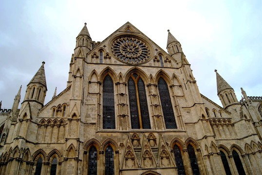 英国约克约克大教堂尖拱