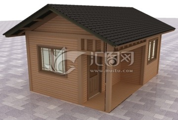 小木屋模型设计