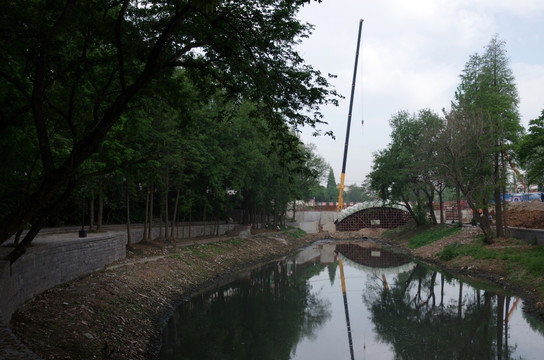 滁州南大桥改建施工