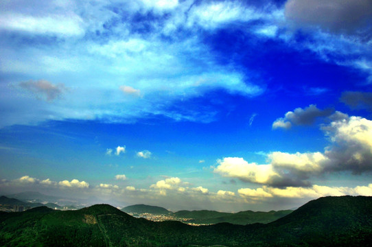 天空清新大气