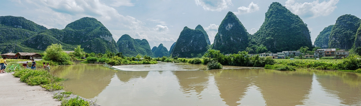 河流 旧州 靖西旅游 高清大图