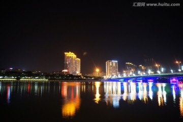 珠河桥夜景