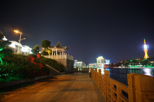 城市景观夜景