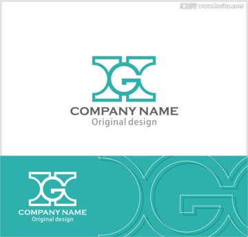 XG logo设计 标志设计