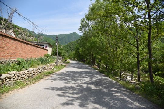 山村马路