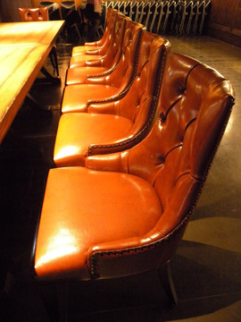 会议室餐厅皮座椅