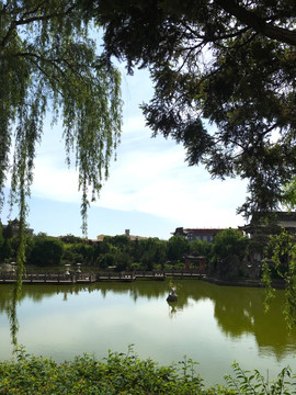 湖景