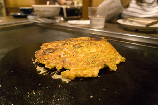 日式什锦烧 什锦煎饼