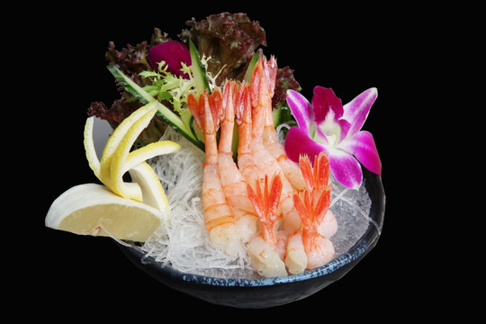 甜虾刺身