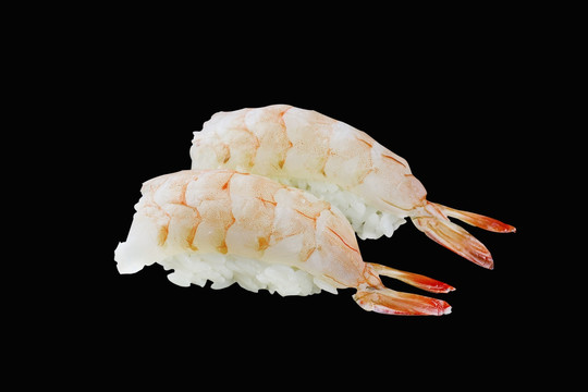 玻璃虾寿司