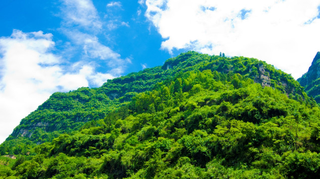 一座大山 青山