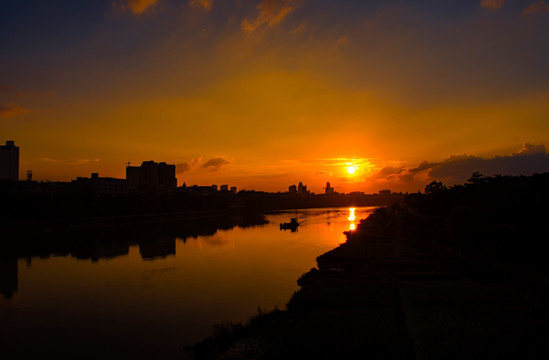 黄昏美景