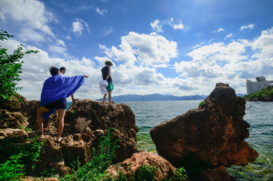 抚仙湖风光