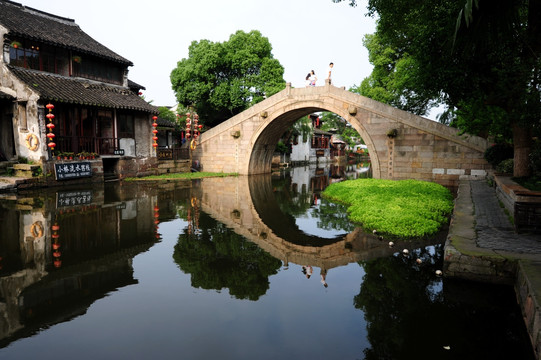 西塘古镇石拱桥