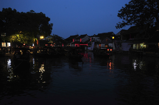 西塘古镇夜景