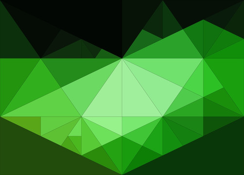 绿色几何背景 拼接底纹