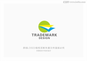绿色科技创意LOGO标志设计