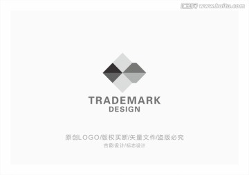 黑色科技创意LOGO标志设计