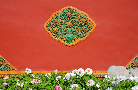 故宫红墙琉璃装饰