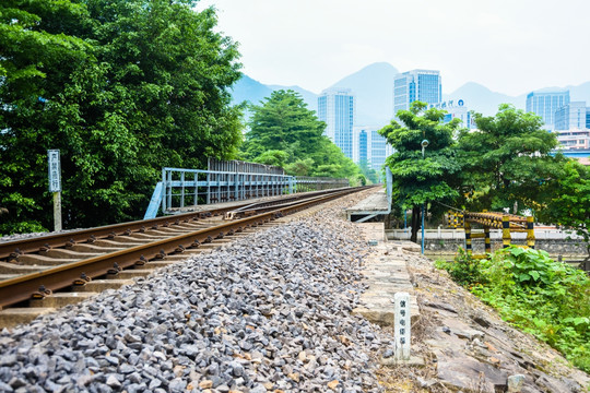 城市铁轨