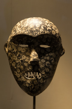 非洲珍稀面具 巴力族 男性面具